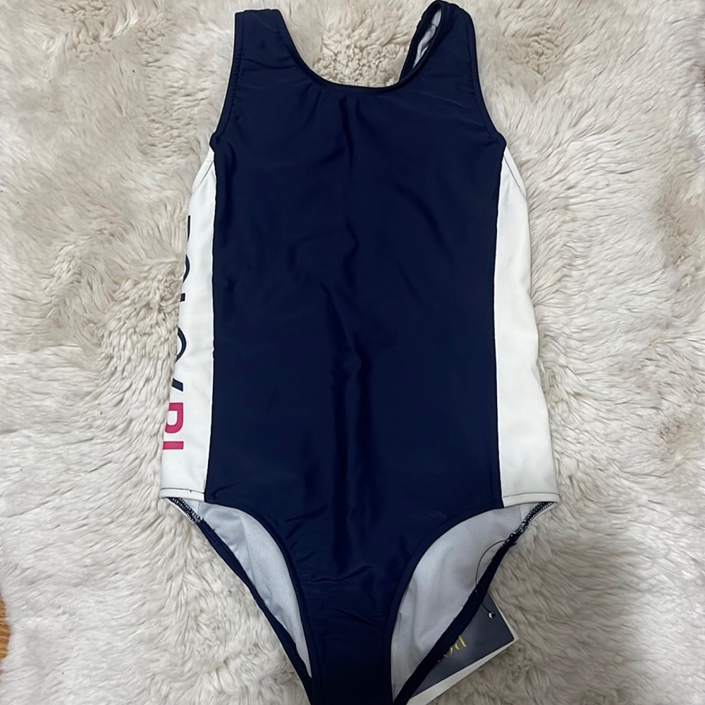 Girls Polo Swimsuit
